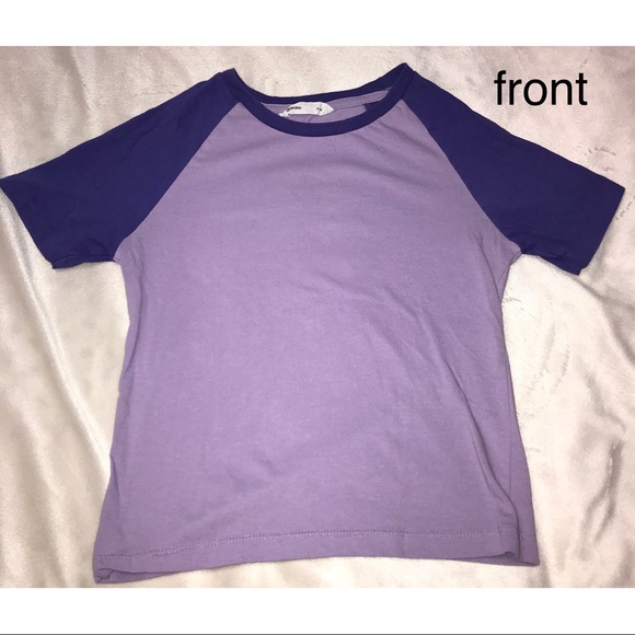 🍒3 for $12 - Bluenotes Two-tone Purple T-Shirt - Picture 3 of 5